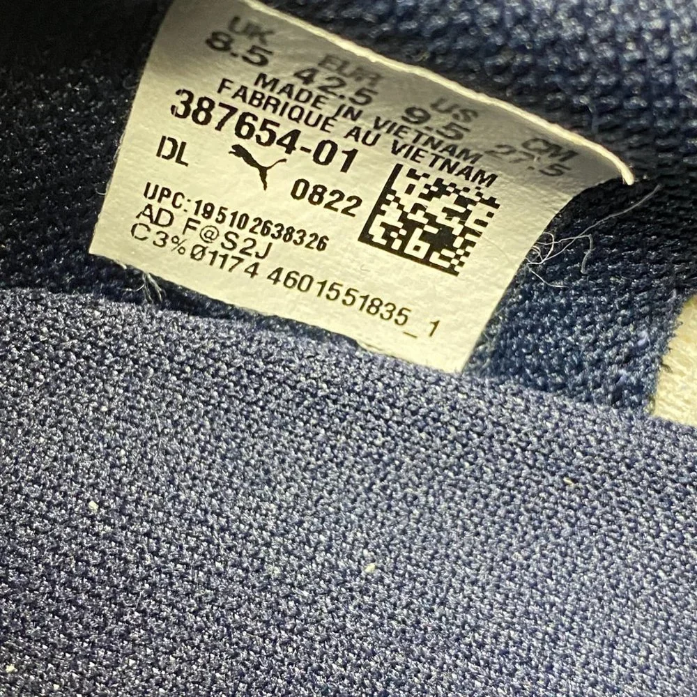 Puma Extent NITRO Energy Mens Athletic Shoes Yellow Blue 387654-01 NEW Sz 9.5 - Picture 8 of 8